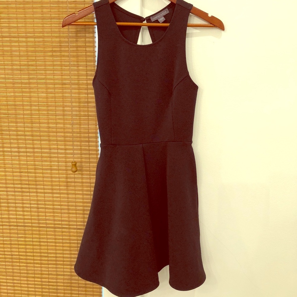 Beautiful short cocktail dress with gorgeous back!